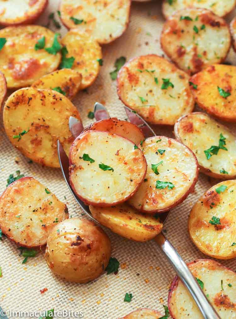 Roasted Baby Red Potatoes Recipe
 Oven Roasted Red Potatoes Immaculate Bites