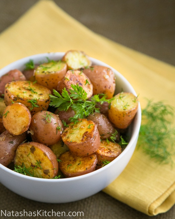 Roasted Baby Red Potatoes Recipe
 Easy Oven roasted baby red potatoes