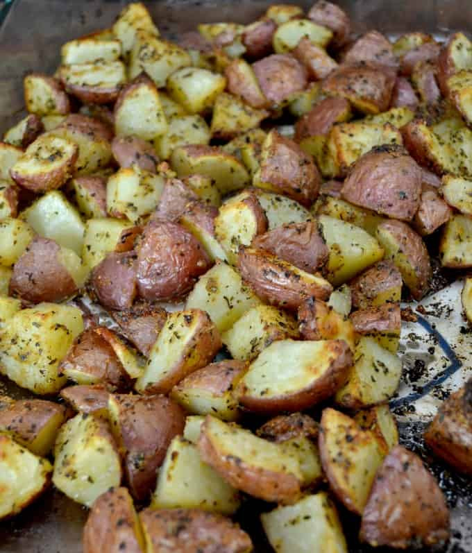 Roasted Baby Red Potatoes Recipe
 Roasted Garlic Baby Red Potatoes Build Your Bite