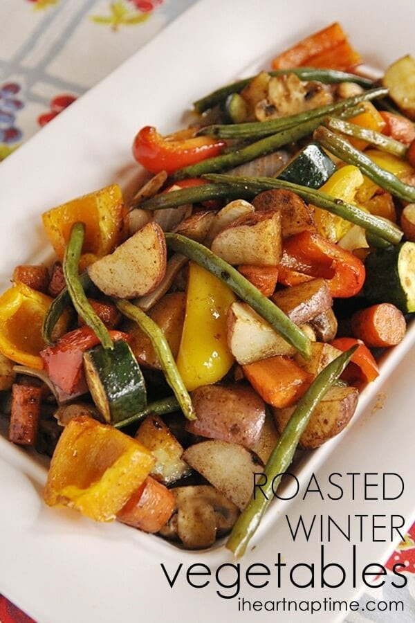 Roasted Fall Vegetables
 Top 50 Thanksgiving Sides
