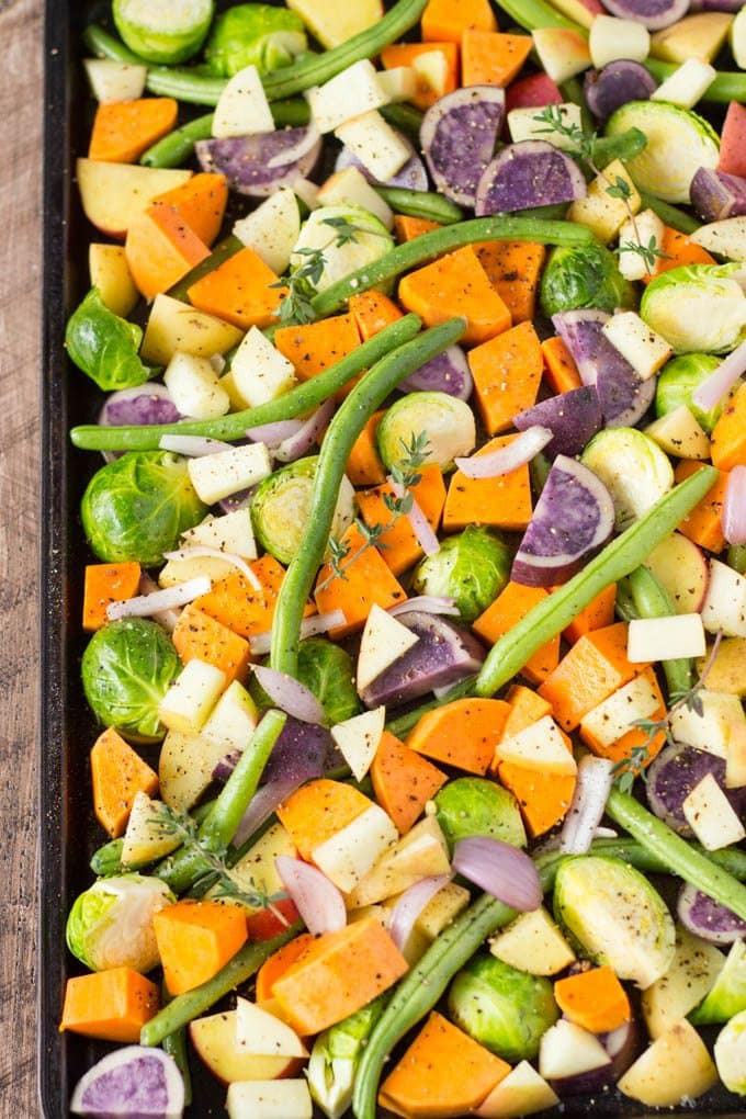 Roasted Fall Vegetables
 Super Easy Roasted Winter Ve ables Simple Healthy Kitchen