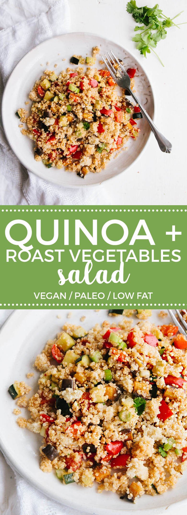 Roasted Vegetable Quinoa Salad
 Roast Ve able Quinoa Salad Wallflower Kitchen