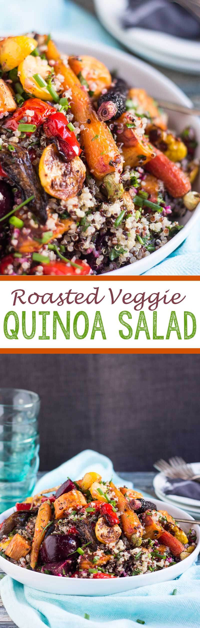 Roasted Vegetable Quinoa Salad
 Roasted Ve able and Quinoa Salad Easy Peasy Meals