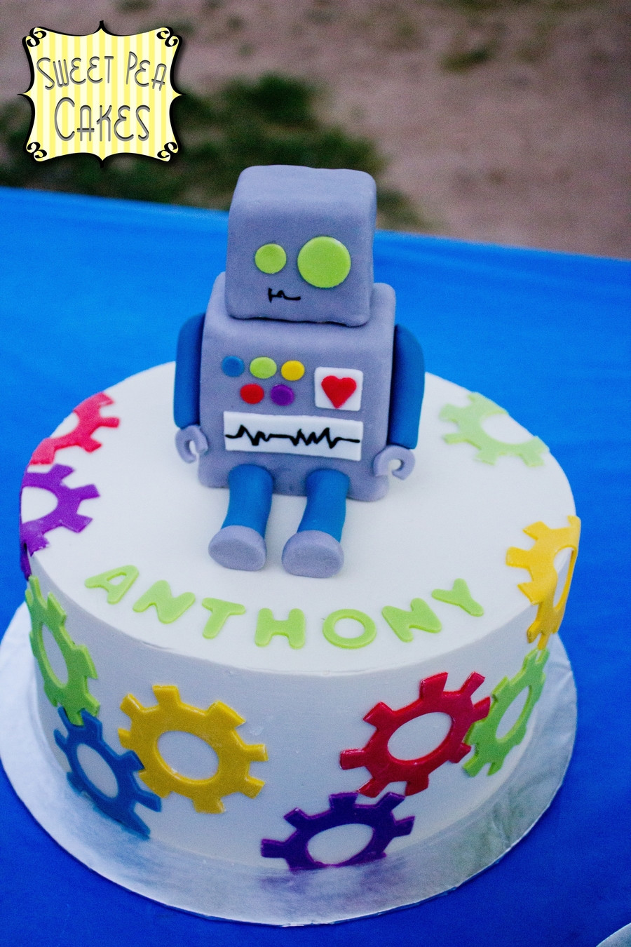 Robot Birthday Cake
 Robot 3Rd Birthday CakeCentral