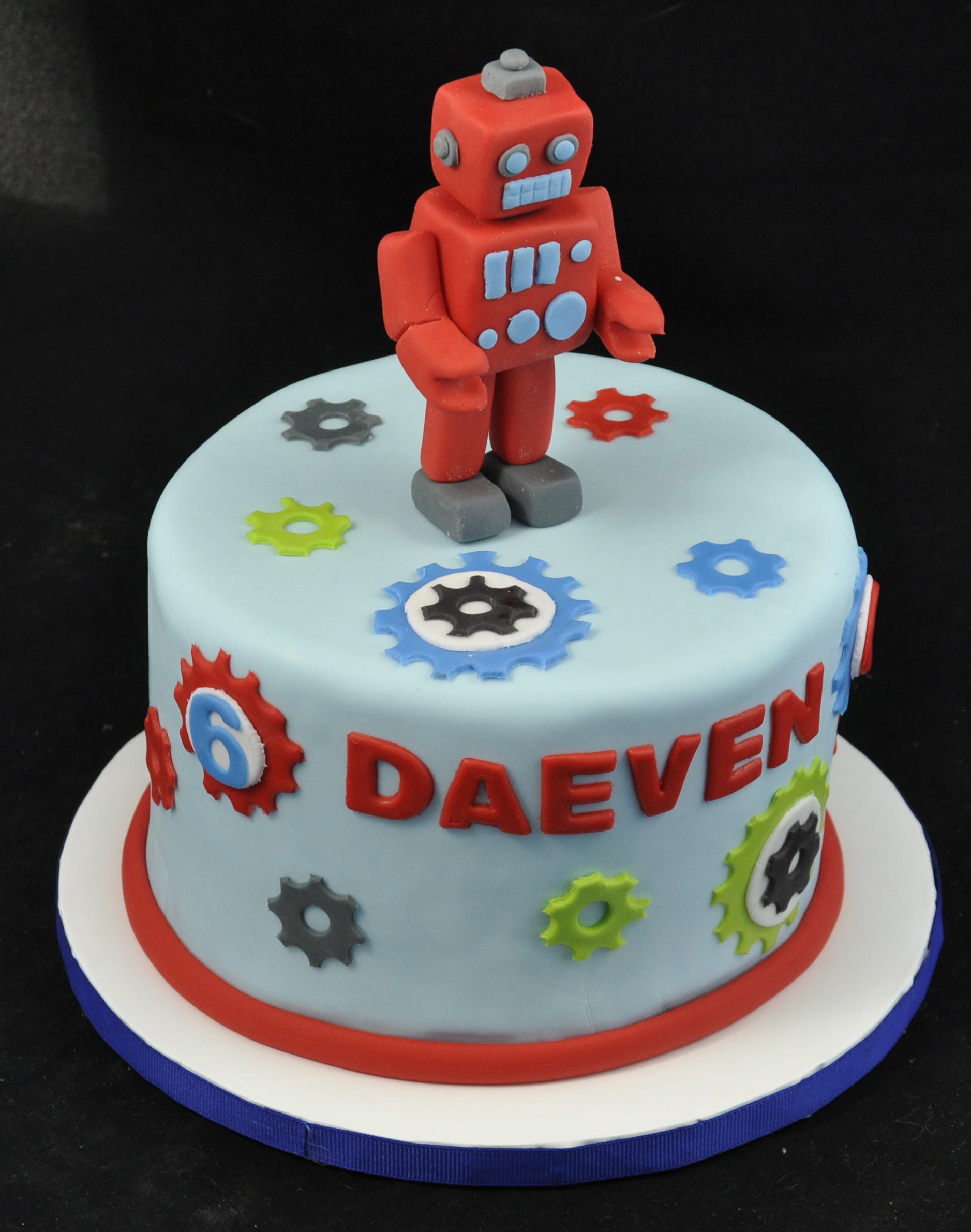 Robot Birthday Cake
 Robot Cake – Decoration Ideas