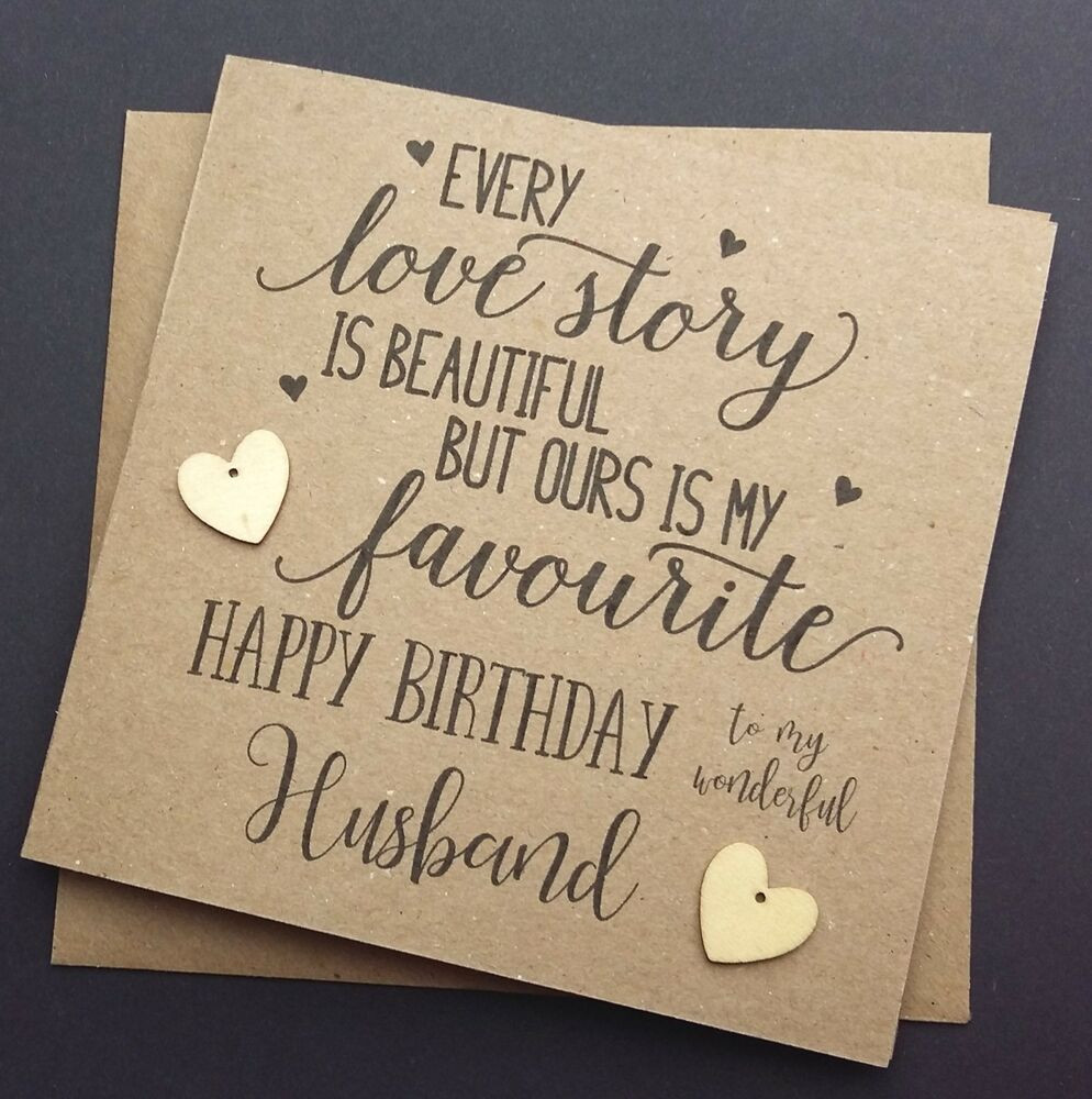 Romantic Birthday Cards
 Handmade Romantic Birthday Anniversary Card Husband