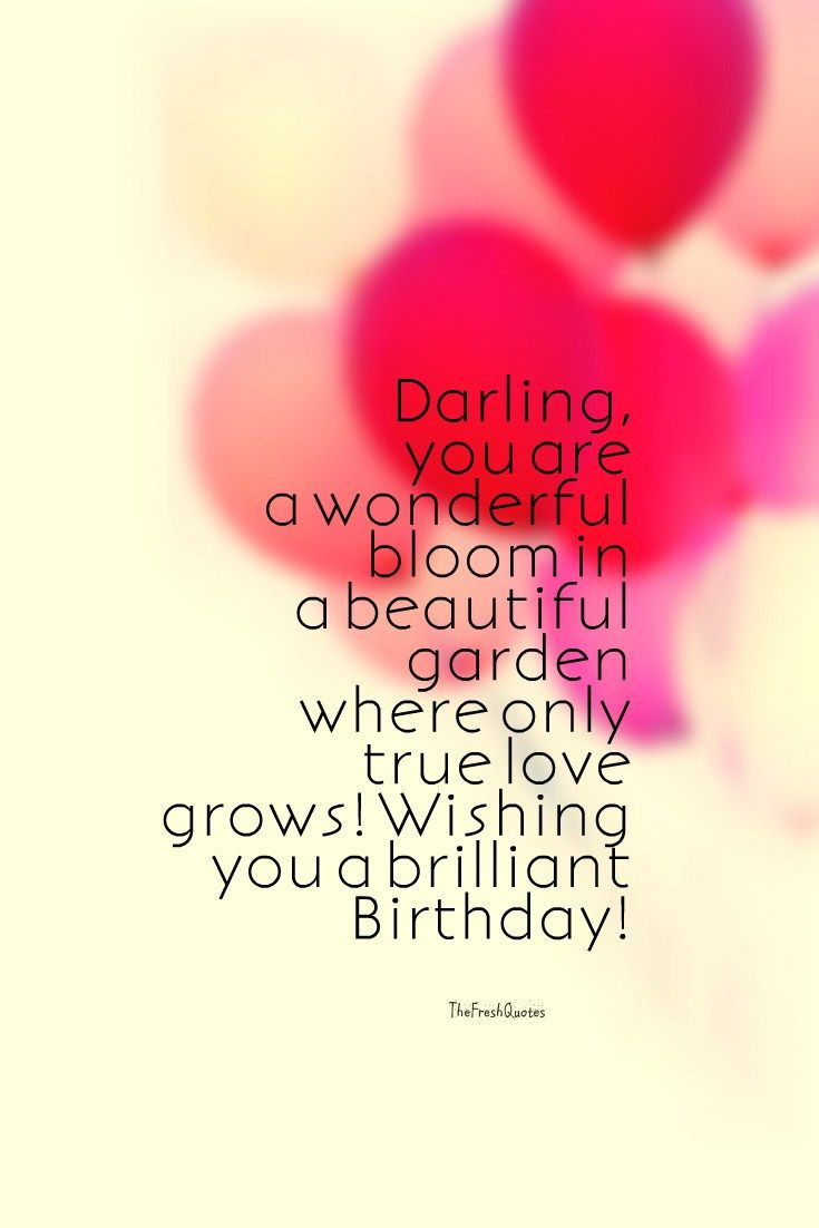 Romantic Birthday Quote For Him
 Cute and Romantic Birthday Wishes for boyfriend and