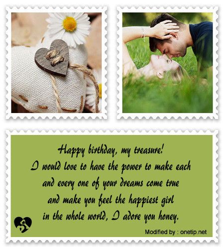 Romantic Birthday Quote For Him
 Sweet Birthday Messages For My Boyfriend