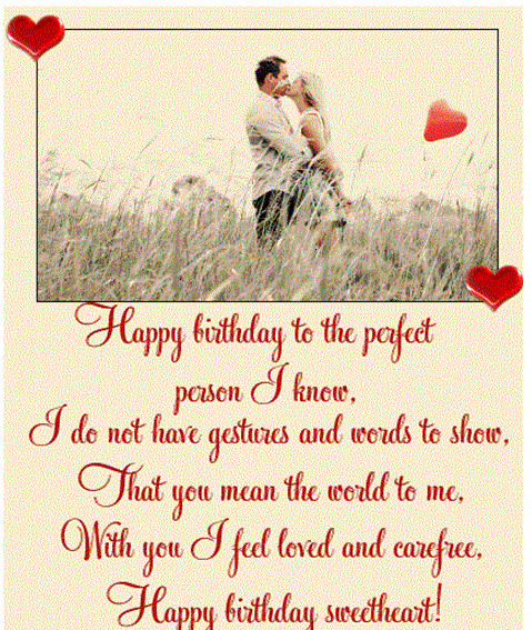 Romantic Birthday Quotes For Girlfriend
 Happy Birthday Romantic for Girlfriend Boyfriend