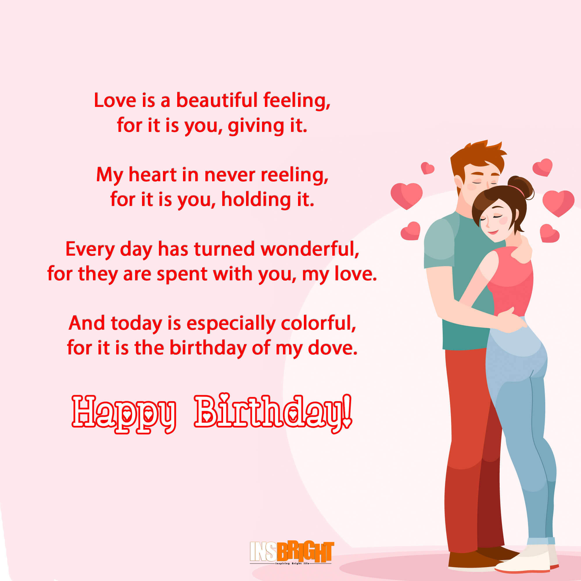 Romantic Birthday Quotes For Girlfriend
 10 Romantic Happy Birthday Poems For Wife With Love From