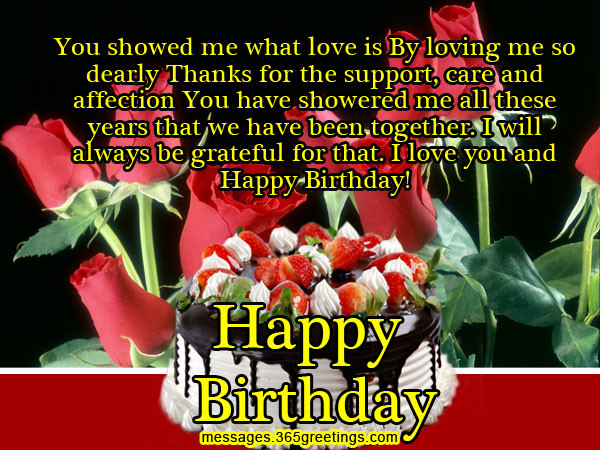 Romantic Birthday Wishes For Him
 Romantic Birthday Wishes 365greetings