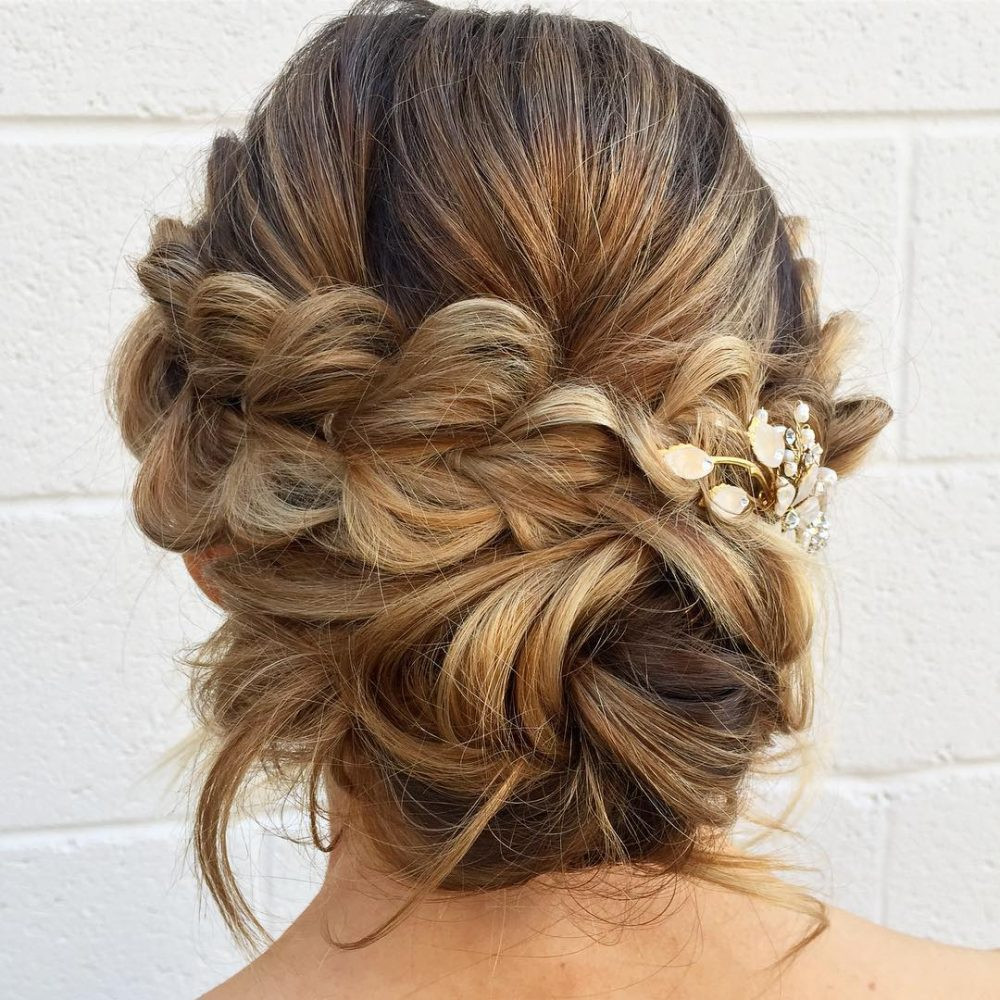 Romantic Bridesmaid Hairstyles
 17 Gorgeous Wedding Updos for Brides in 2019