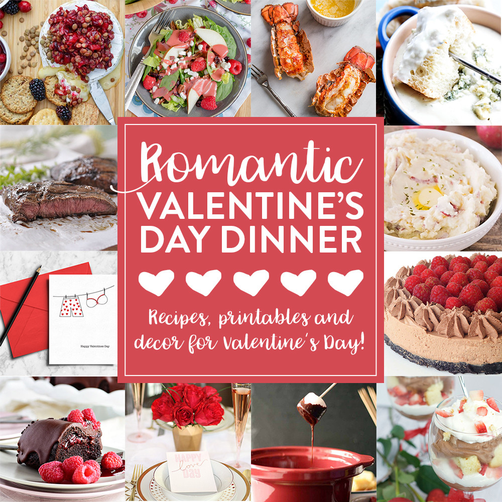Romantic Dinners For Valentines Day
 12 Ideas for a Romantic Valentine s Dinner – Fun Squared