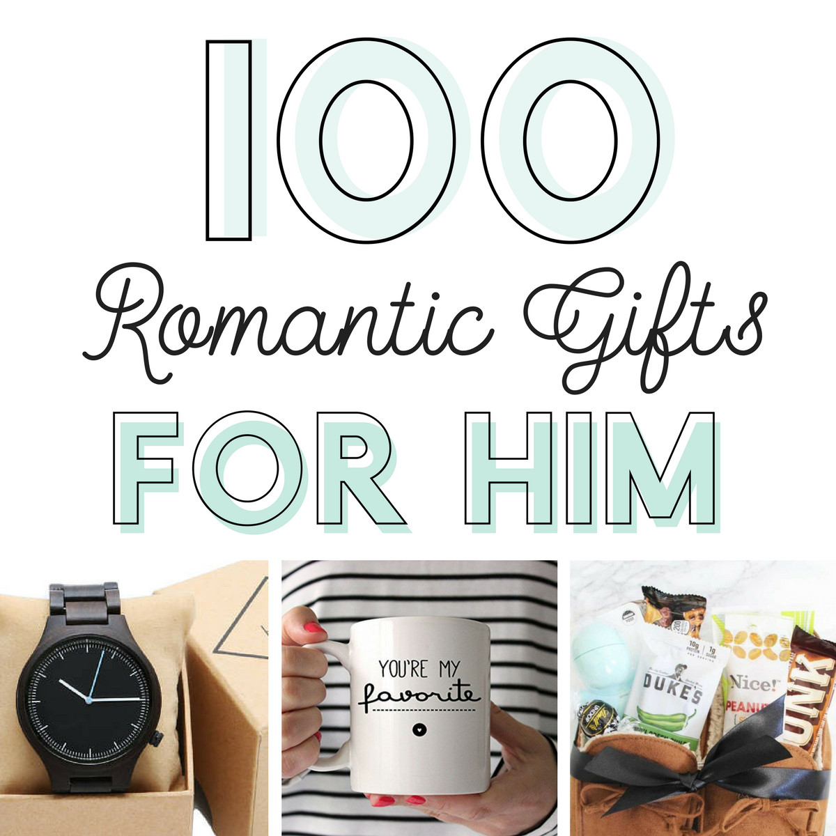 Romantic Gift Ideas Boyfriends
 100 Romantic Gifts for Him From The Dating Divas