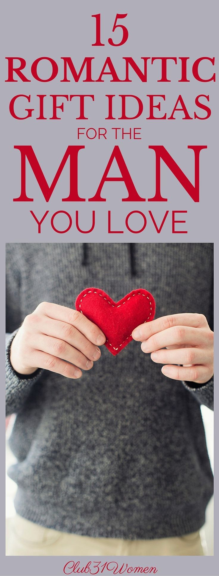Romantic Gift Ideas For Him Valentines Day
 15 Surprisingly Romantic Gift Ideas for The Man You Love
