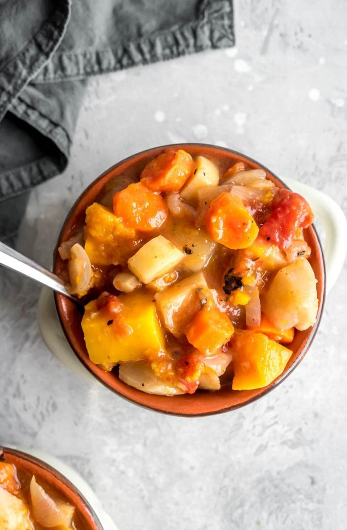 Root Vegetable Stew
 Slow Cooker Root Ve able Stew Vegan Running on Real Food