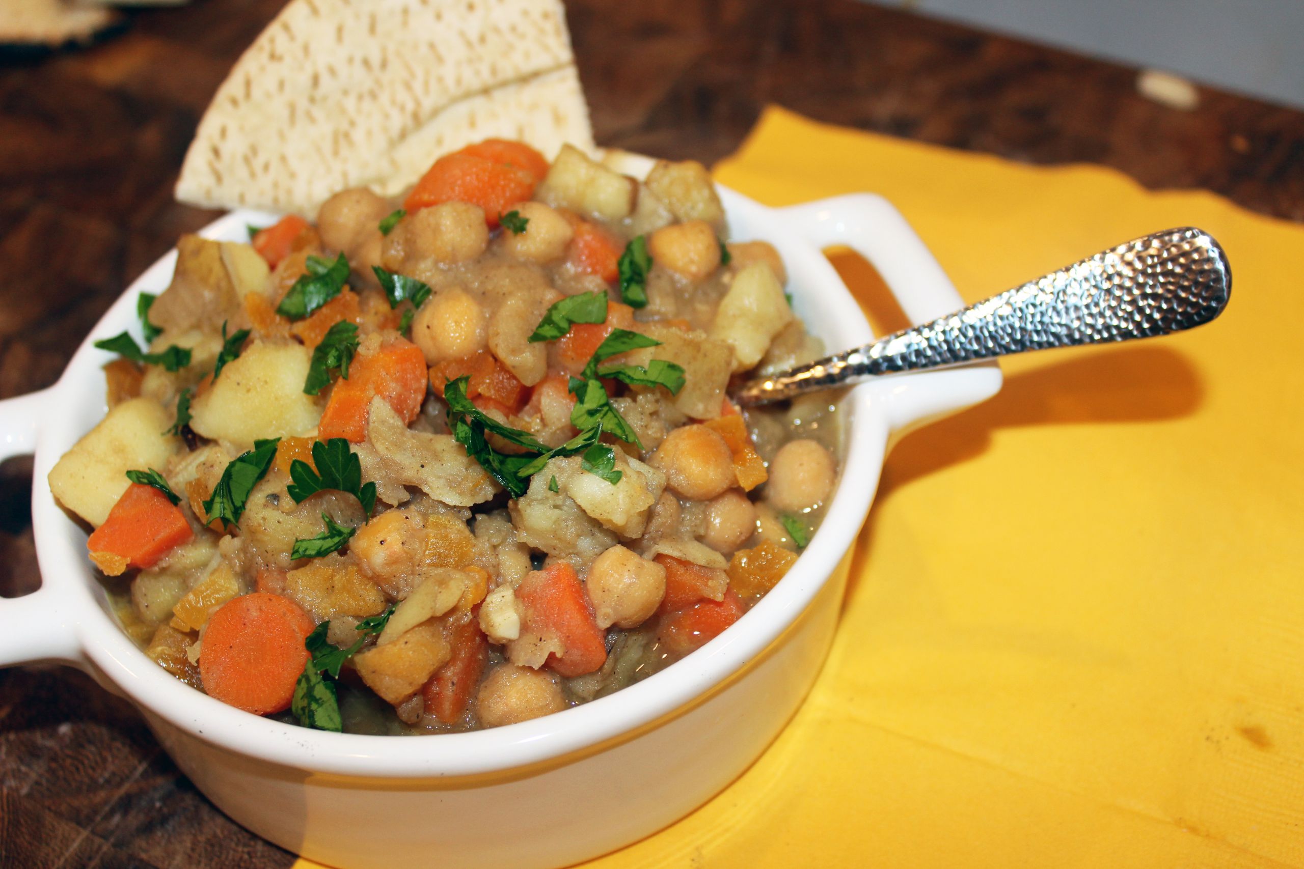 Root Vegetable Stew
 Moroccan Chickpea and Root Ve able Stew Dinner then