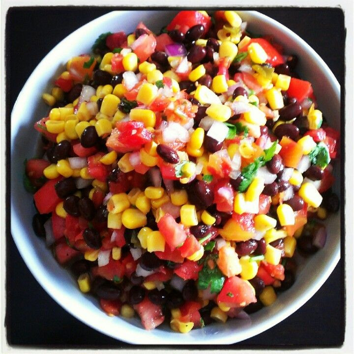 Rotel Salsa Recipe
 black bean and corn salsa with rotel tomatoes