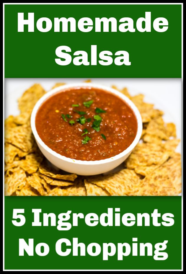 Rotel Salsa Recipe
 Leighton s 5 Ingre nt Homemade Salsa