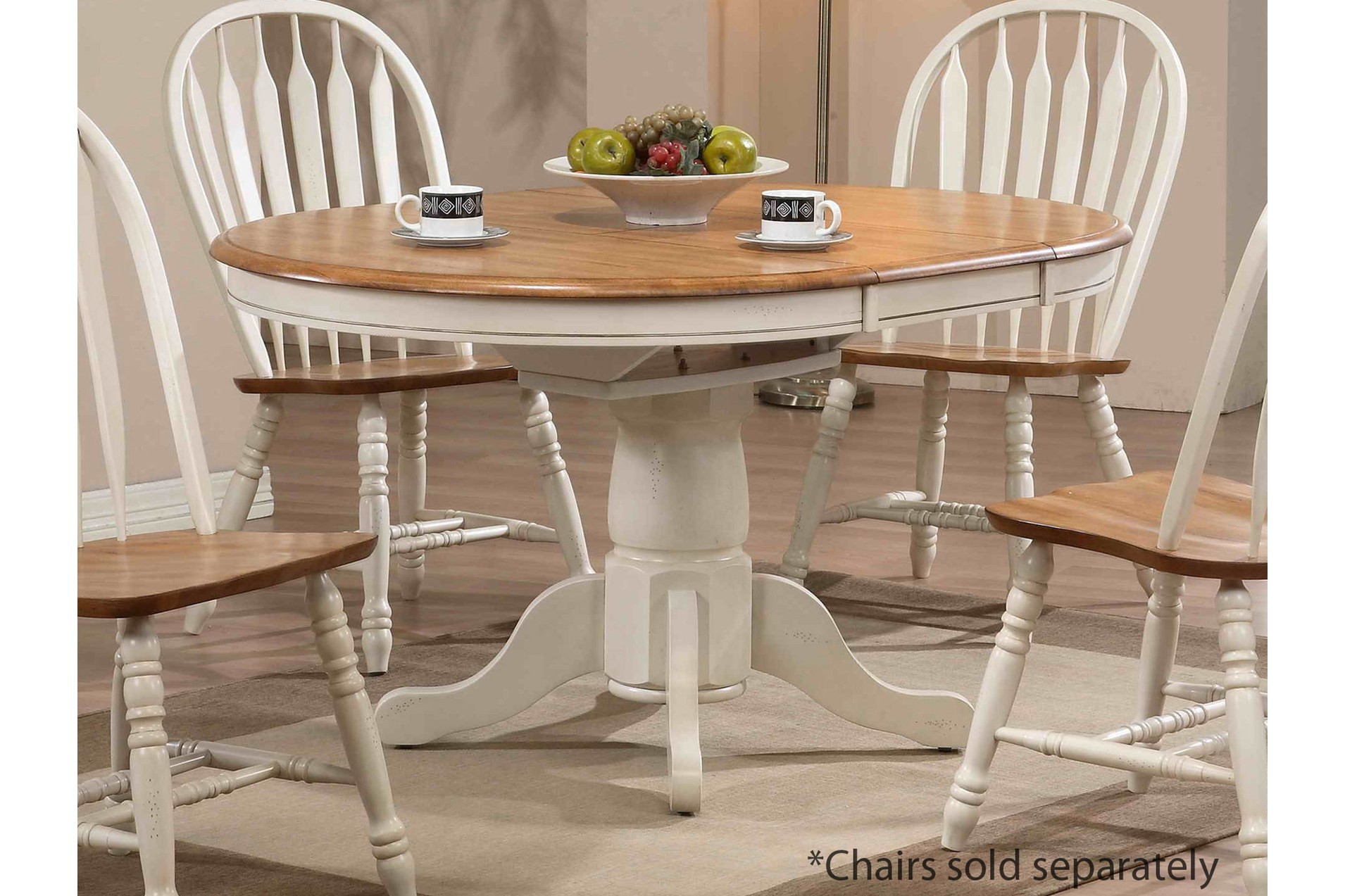 Round White Kitchen Table Sets
 White Round Kitchen Table and Chairs Design – HomesFeed