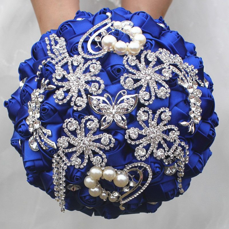 Royal Blue Flowers For Wedding
 line Get Cheap Royal Blue Wedding Flowers Aliexpress