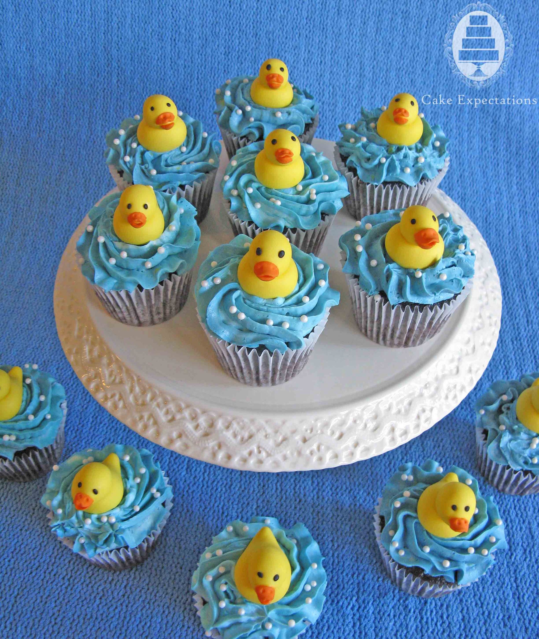 Rubber Duckies Cupcakes
 Cake Expectations – Blog Archive