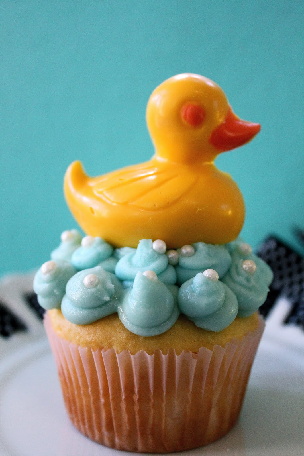 Rubber Duckies Cupcakes
 QT Cakes Rubber Ducky Cupcakes and Turkey Runs