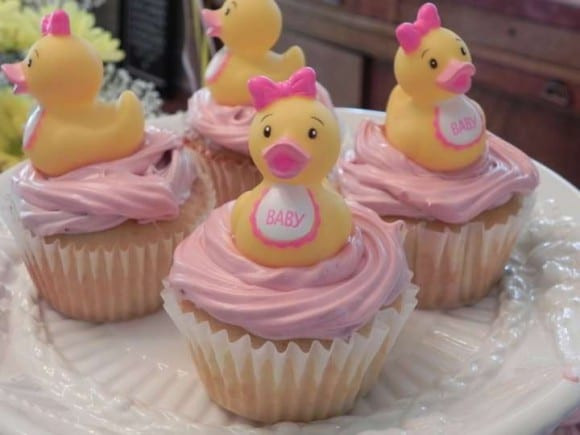 Rubber Duckies Cupcakes
 10 Must Haves at Your Rubber Ducky Baby Shower
