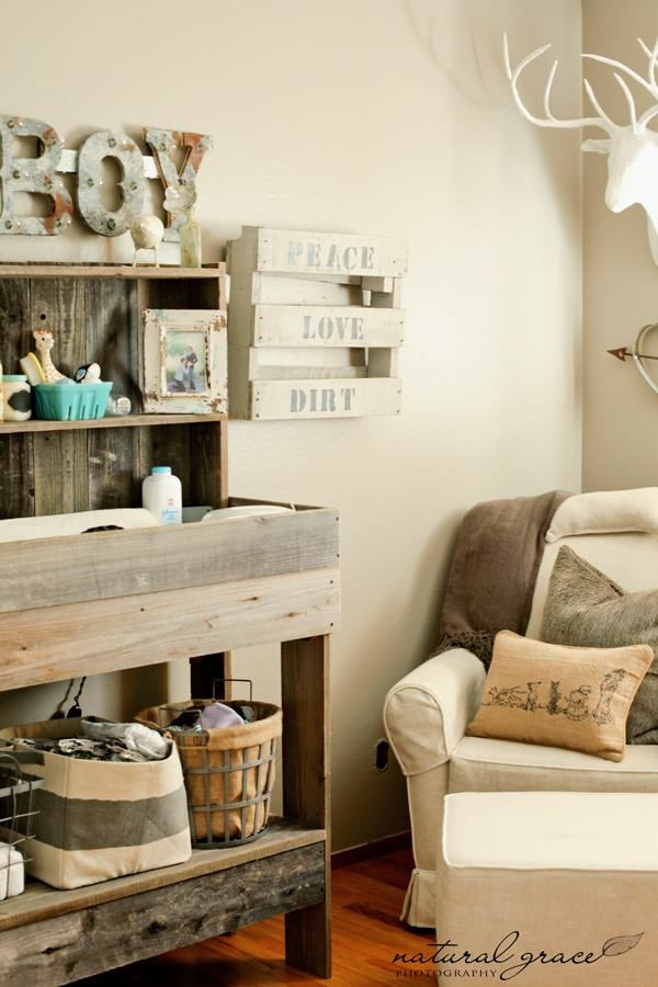 Rustic Baby Room Decor
 552 best images about Rustic rooms on Pinterest