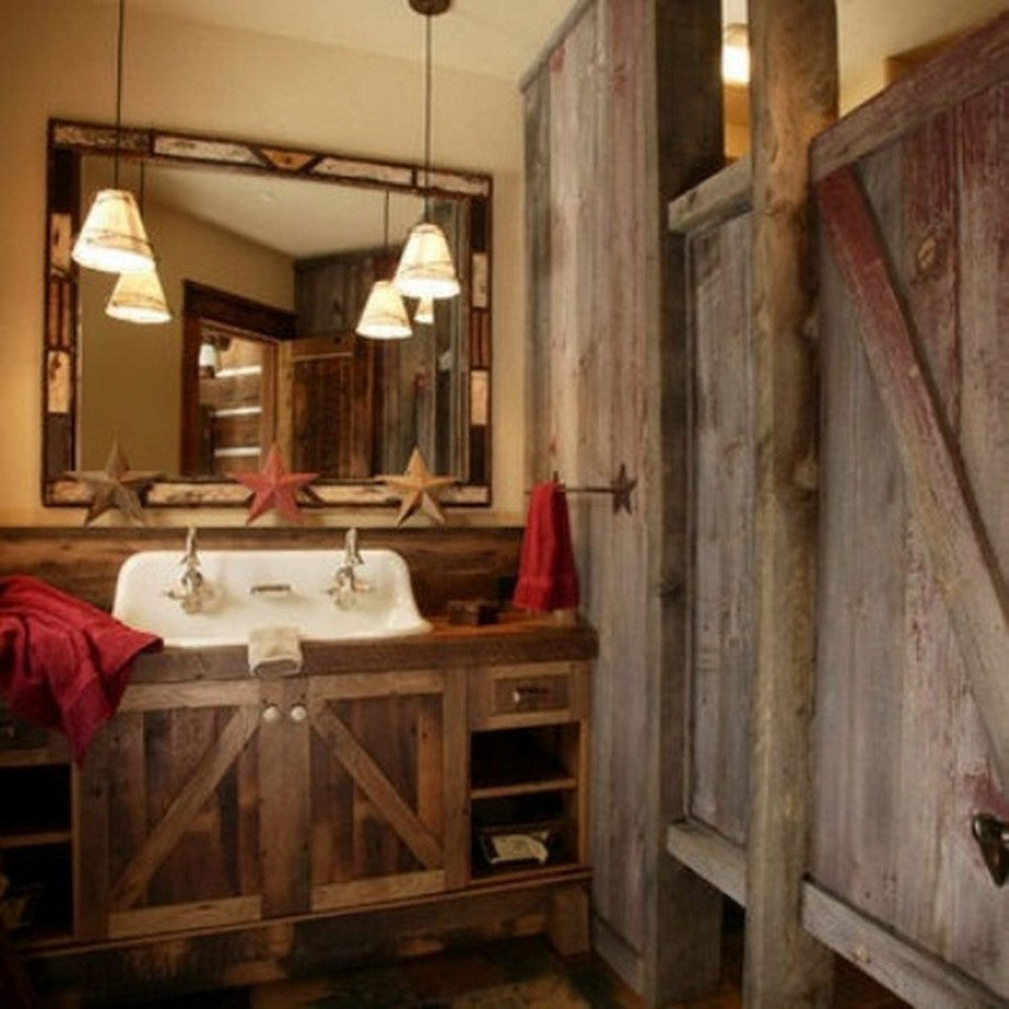 Rustic Bathroom Designs
 35 STUNNING RUSTIC MODERN BATHROOM IDEAS Godfather