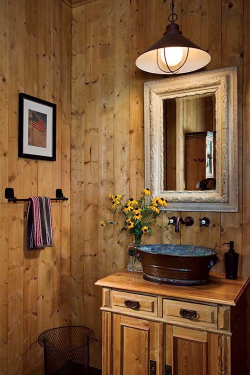 Rustic Bathroom Designs
 46 Bathroom Interior Designs Made In Rustic Barns