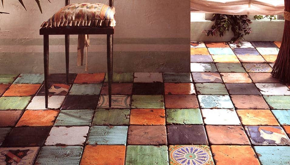 Rustic Bathroom Floor Tiles
 25 Beautiful Tile Flooring Ideas for Living Room Kitchen