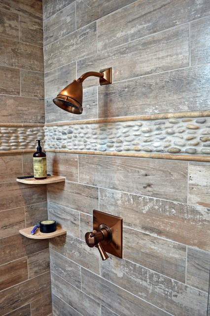 Rustic Bathroom Floor Tiles
 Rustic Designer Bathroom in Golden