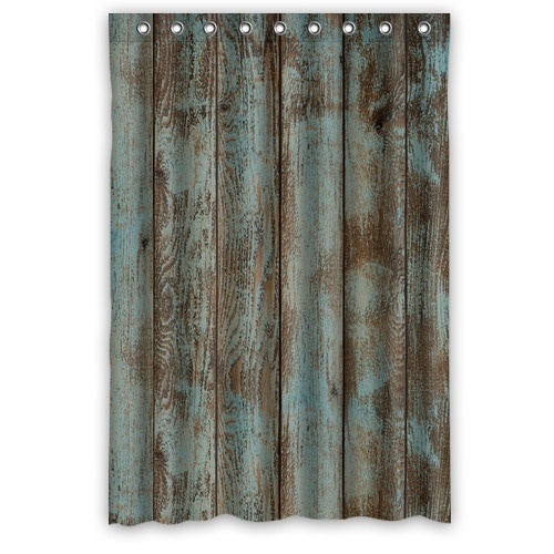 Rustic Bathroom Shower Curtain
 Free Shipping Modern Design Waterproof Shower Curtain