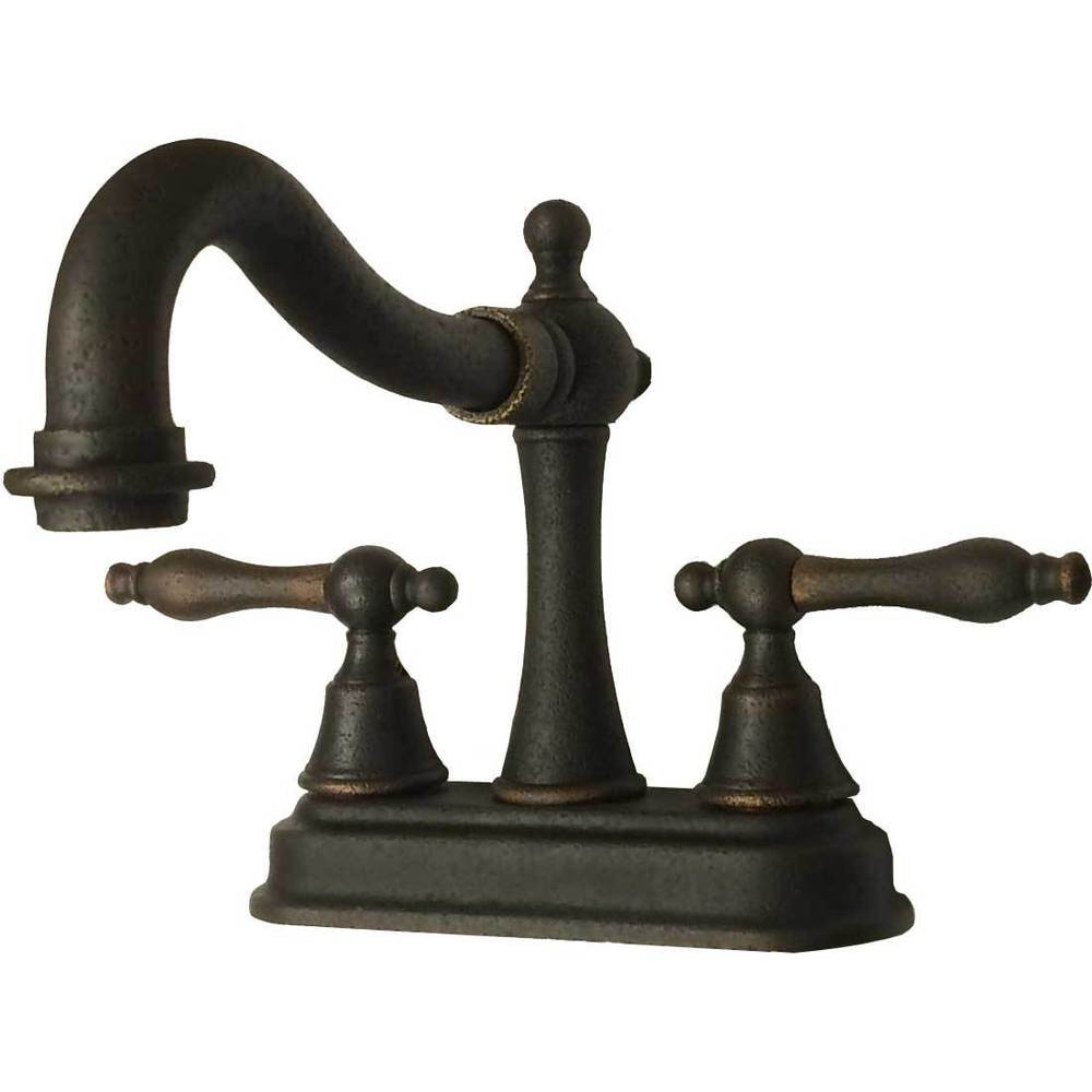 Rustic Faucet Bathroom
 Rustic Oil Rubbed Bronze Sandcast Style Lavatory Vanity