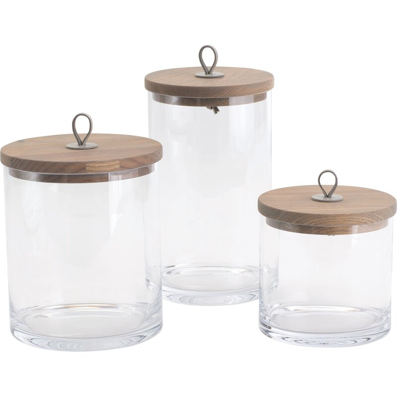 Rustic Kitchen Canisters
 Laurel Foundry Modern Farmhouse Rustic Kitchen Canister