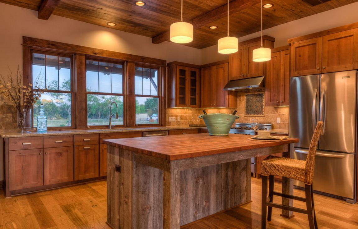 Rustic Kitchen Island Ideas
 Beautiful Rustic Kitchen Designs Exposing the Beauty of