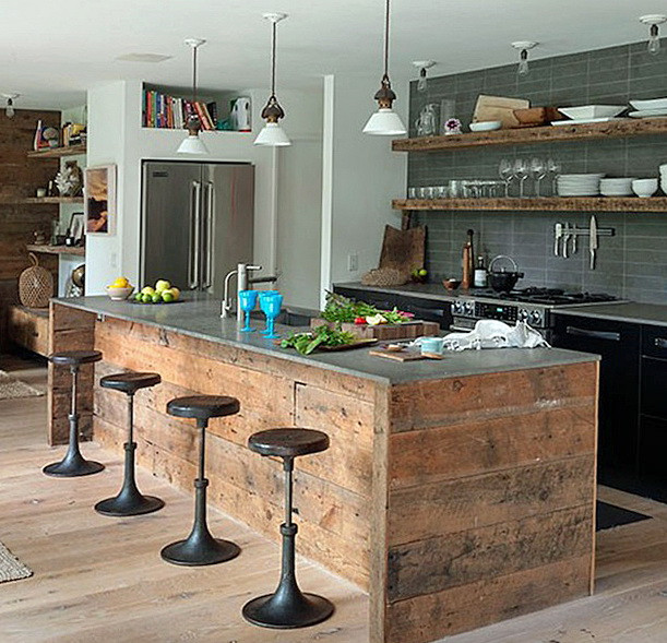Rustic Kitchen Island Ideas
 Two Ways to Create Rustic Kitchen Island My Kitchen
