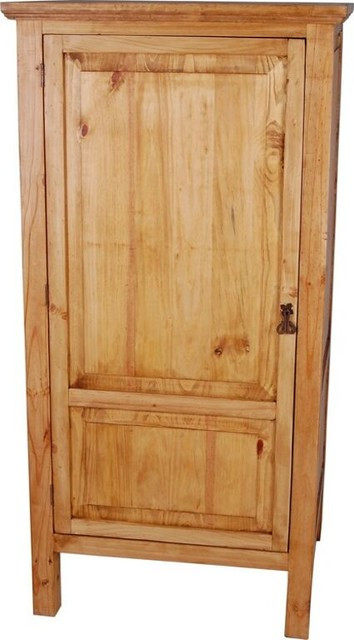 Rustic Kitchen Pantry
 Mexico Freestanding Kitchen Cabinet Rustic Pantry