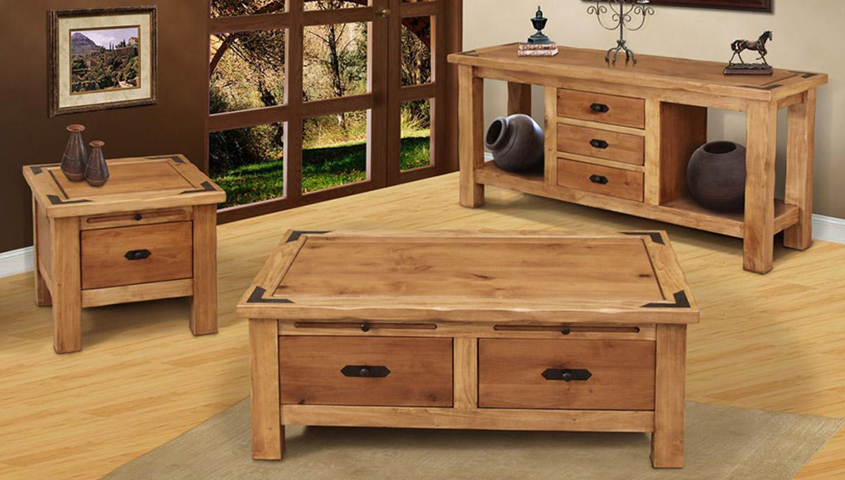 Rustic Living Room Tables
 Furniture Rustic Trunk Coffee Table For Adding Natural