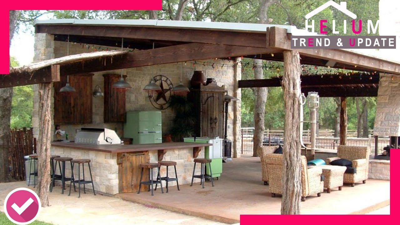 Rustic Outdoor Kitchen Ideas
 BEST COLLECTION 40 Rustic Outdoor Kitchen Ideas That