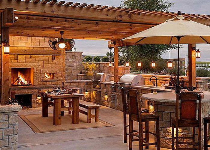 Rustic Outdoor Kitchen Ideas
 40 Environment Friendly Outdoor Kitchen Ideas to Inspire You