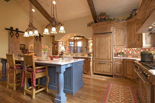 Rustic Paint Colors For Kitchen
 Keystone Ranch Home Rustic Kitchen Other by Markel