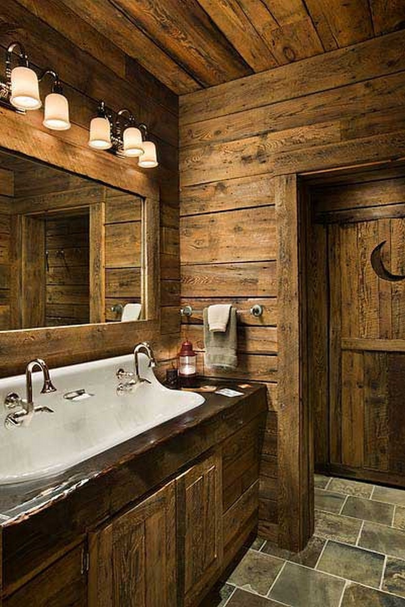 Rustic Small Bathroom
 25 Rustic Bathroom Decor Ideas For Urban World