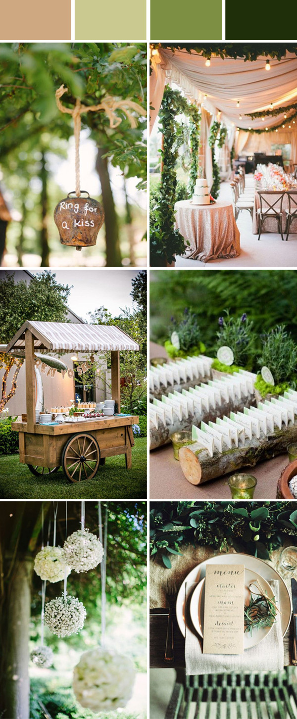 Rustic Wedding Colors
 Top 10 Elegant and Chic Rustic Wedding Color Ideas