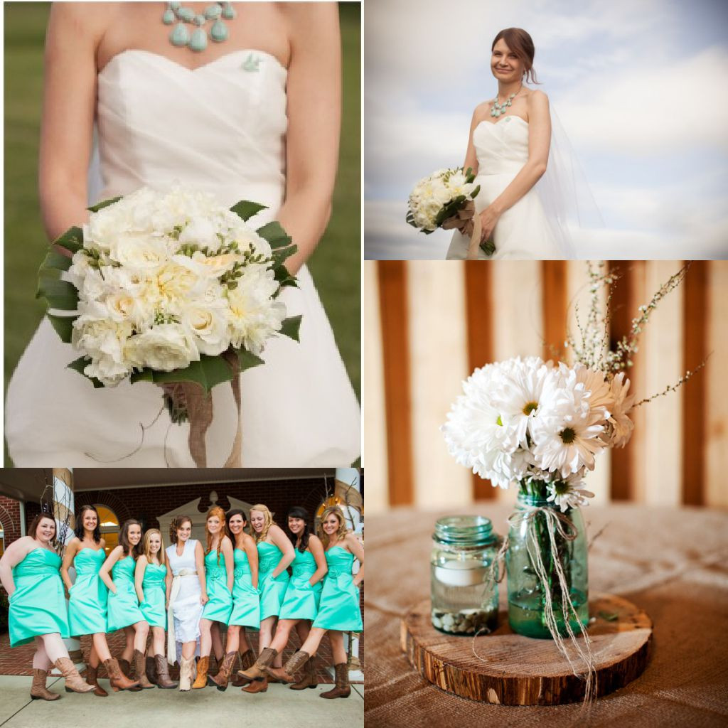 Rustic Wedding Colors
 Turquoise Wedding Ideas Rustic Wedding Chic