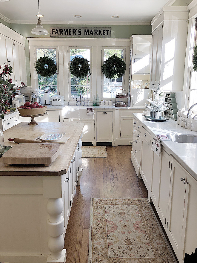 Rustic White Kitchen
 Category Christmas Decorating Ideas Home Bunch Interior