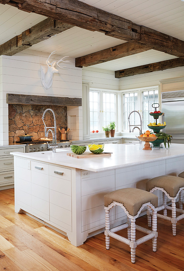 Rustic White Kitchen
 Interior Design Ideas Home Bunch