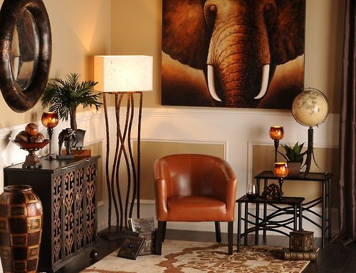 Safari Decor For Living Room
 76 best African inspired images on Pinterest