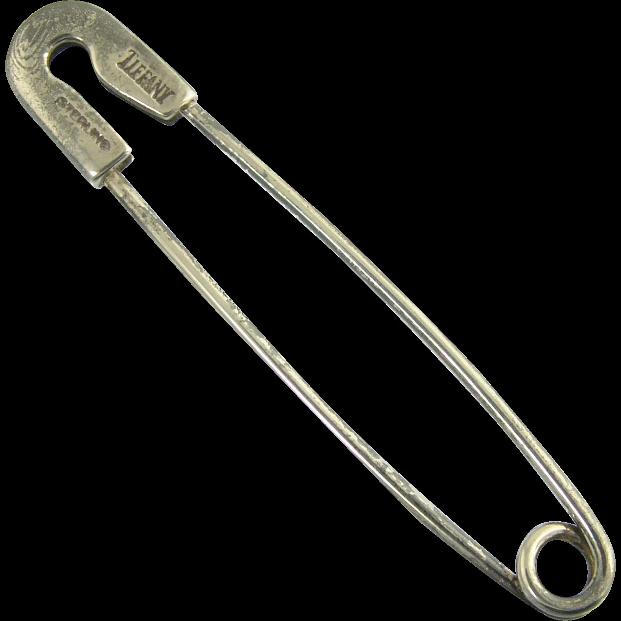 Safety Pins
 Vintage Tiffany Sterling Silver Safety Pin from